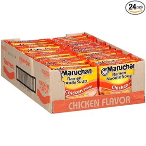 Maruchan Ramen Chicken, 3 Ounce (Pack of 24)