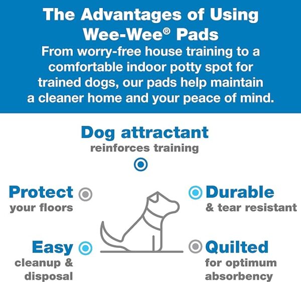 Four Paws Wee-Wee Odor Control with Febreze Freshness Pee Pads for Dogs - Image 3
