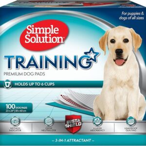 Simple Solution Training Puppy Pads - 6 Layer Dog Pee Pads