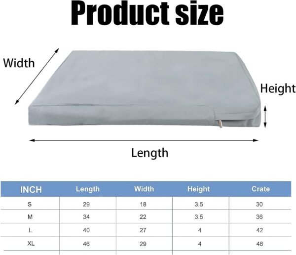 JRAIYBZ Dog Bed Cover - Image 2