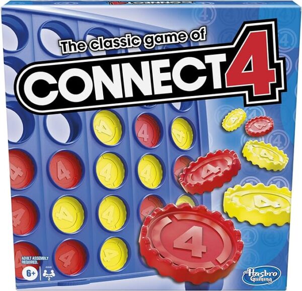 Hasbro Gaming Connect 4 Classic Grid,4 in a Row Game