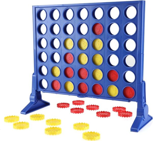 Hasbro Gaming Connect 4 Classic Grid,4 in a Row Game - Image 2