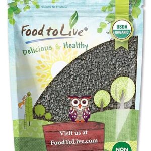 Organic Black Cumin Seeds, 4 Ounces – Non-GMO, Whole Nigella Sativa, Raw Vegan Superfood, Kosher, Bulk Black Caraway