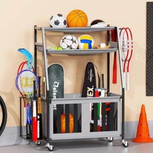 Ball Storage Rack for Indoor/Outdoor