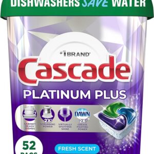 Cascade Platinum Plus Dishwasher Pod