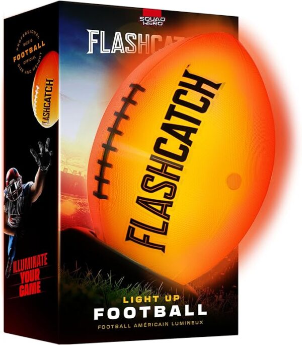 Glow-in-the-Dark Football - Birthday Gift for Boys Ages 8-15