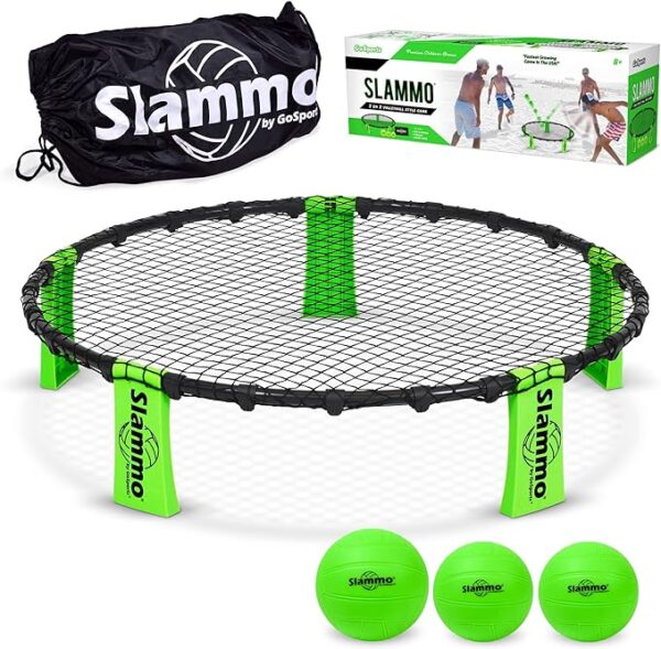 GoSports Slammo Game Set (Includes 3 Balls, Carrying Case and Rules)