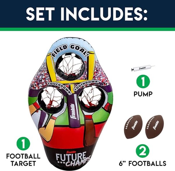 Franklin Sports Kids Football Target Toss Game - Image 2
