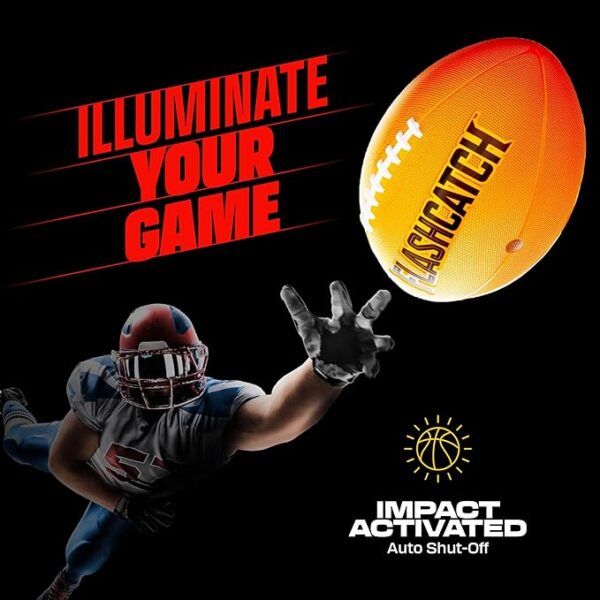 Glow-in-the-Dark Football - Birthday Gift for Boys Ages 8-15 - Image 3