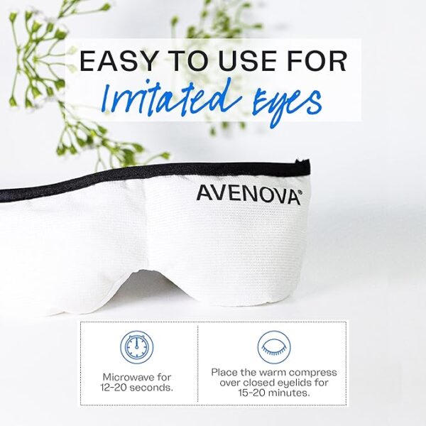 Avenova Moist Heating Eye Compress Mask - Image 3